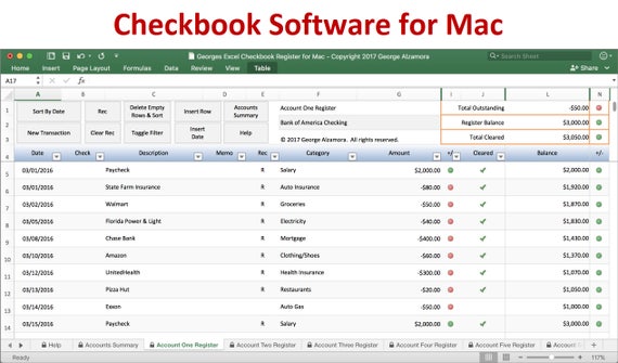 excel spreadsheets for mac